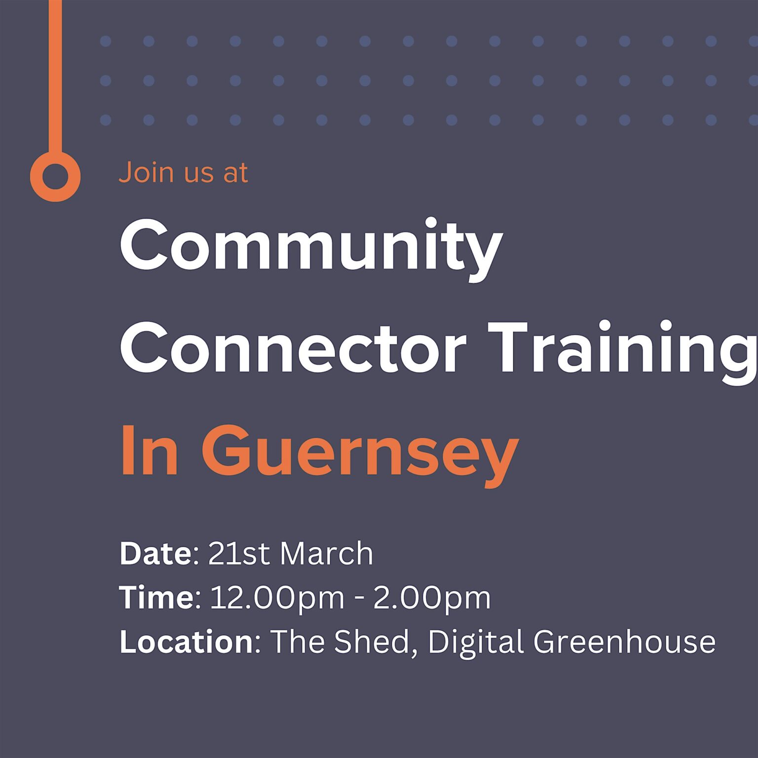 Community Connector Training March 2024 Health Connections Guernsey