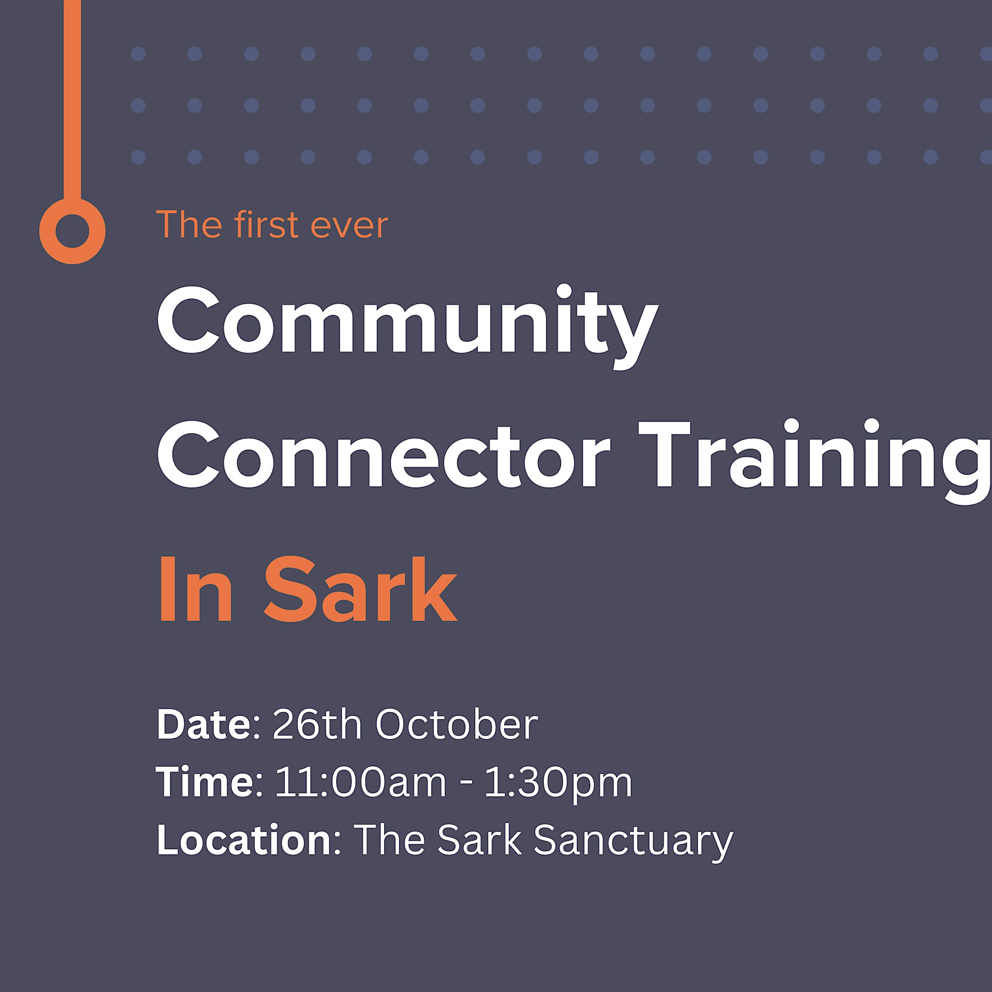 Community Connector Training – October 2024: Sark