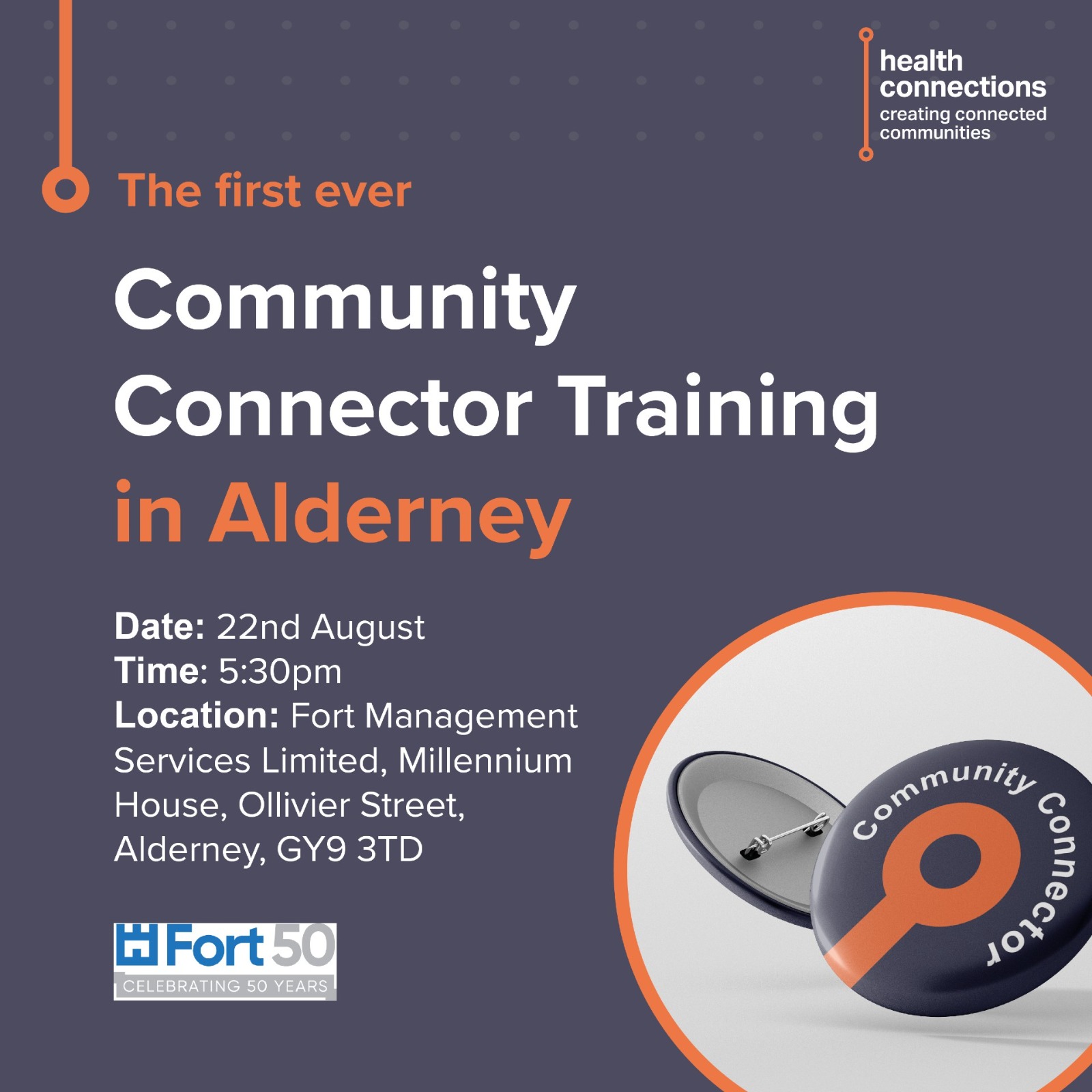 Health Connections Launch Community Connector Training in Alderney